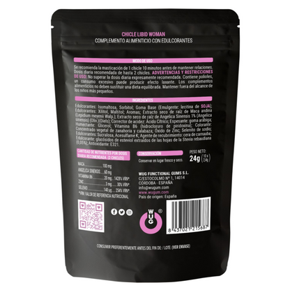 Set di 10 unità di WUG SEX SENSE Libid women enhancer, integratore per migliorare la libido femminile, confezione con 10 pezzi