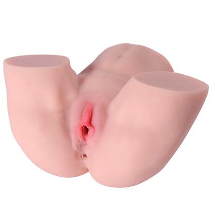Masturbatore XISE Cindy realistico con vagina e ano, modello posteriore, dettagli realistici e materiale morbido.