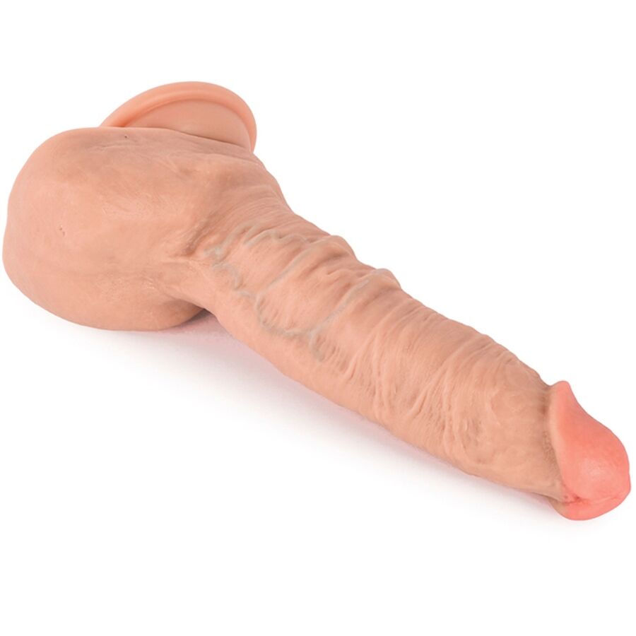 Dildo realistico doppia densità XISE Claude, lunghezza 16,5 cm, con dettagli realistici e superficie morbida.