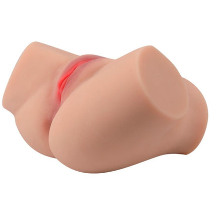 Masturbatore XISE EVA realistico multi-posizione per vagina e ano, con dettagli realistici e design anatomico.