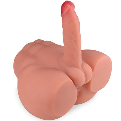 Masturbatore realistico XISE Frederico, dildo frontale con spinta, lunghezza 15 cm, dettagli realistici e texture morbida