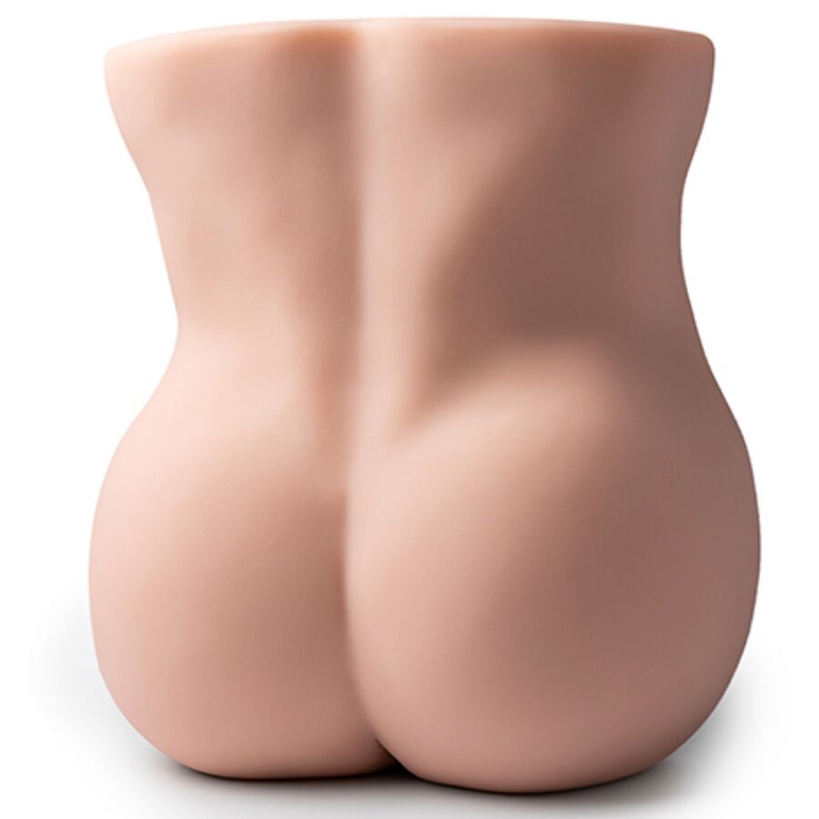 Masturbatore femminile XISE Lydia con spinta, 25 cm, dettagli realistici e texture interna visibile.