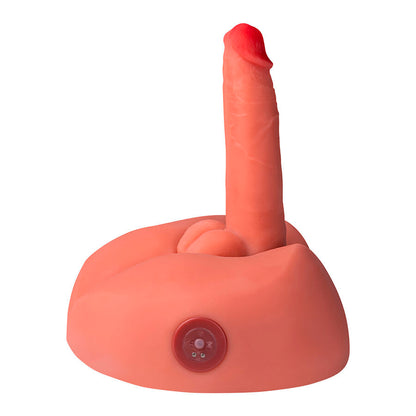 Dildo realistico XISE Miele con vibrazione, lungo 25 cm, dettagli realistici e superficie liscia per piacere personale.