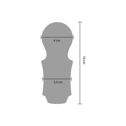 Bacchetta del viaggiatore verde XOCOON, in plastica con dettagli neri, ideale per viaggi e avventure all'aperto