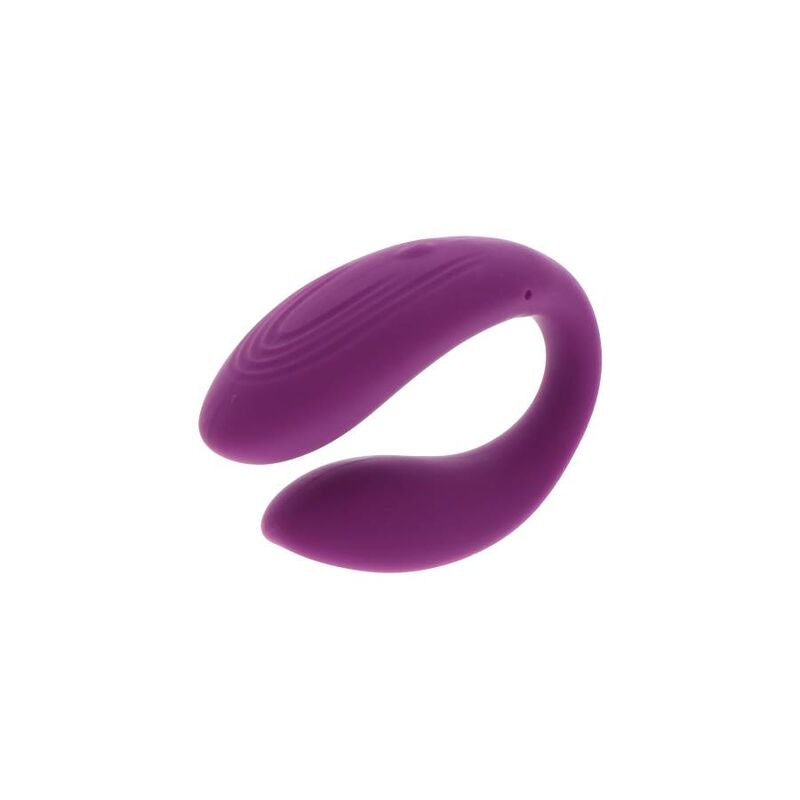 Vibratore di coppia XOCOON Bound Love viola, design elegante e compatto, ideale per il piacere condiviso.