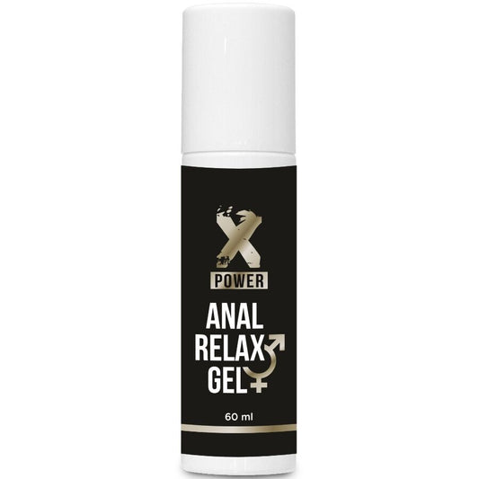 Gel rilassante anale XPOWER da 60 ml, prodotto per il benessere anale con formula lenitiva e idratante